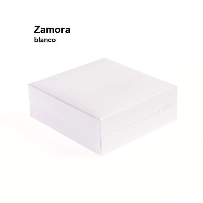Estuche Zamora blanco juego 87x91x30 mm.